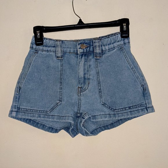 PacSun Pants - PacSun PaperBag Waist Mom Jean Denim Shorts